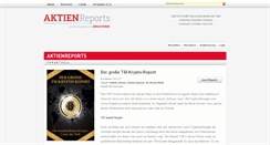 Desktop Screenshot of aktienreports.de
