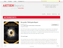 Tablet Screenshot of aktienreports.de